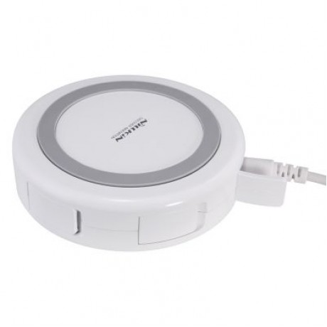NILLKIN MC010 Multifunctional Qi Wireless Charger (WHITE)