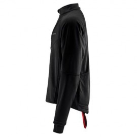 SAHOO CYCLING FULL ZIPPERED WIND-RESISTANT WARM JACKET (BLACK)