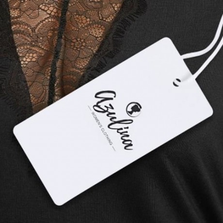 PLUS SIZE SHEER LACE TRIM TOP (BLACK)