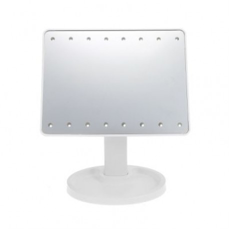 LED Large Touch Screen Makeup Mirror (WHITE)