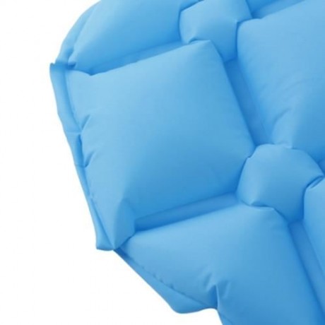 BLUEFIELD OUTDOOR CAMPING MAT PAD BED SLEEPING AIR MATTRESS (BLUE)