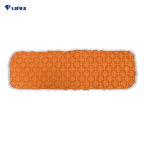 BLUEFIELD OUTDOOR CAMPING MAT PAD BED SLEEPING AIR MATTRESS (ORANGE)