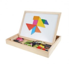 DIGITAL JIGSAW PUZZLE MAGNETIC DRAWING BOARD EDUCATIONAL TOY (COLORMIX)