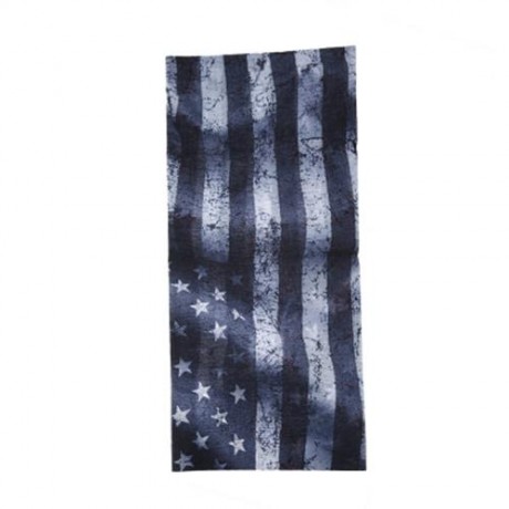 OUTDOOR CYCLING FLAG PATTERN FACE MASK SEAMLESS BANDANA (COLORMIX)