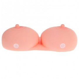 Creative Breast Shape Soap Liquid Dispenser (YELLOWISH PINK)