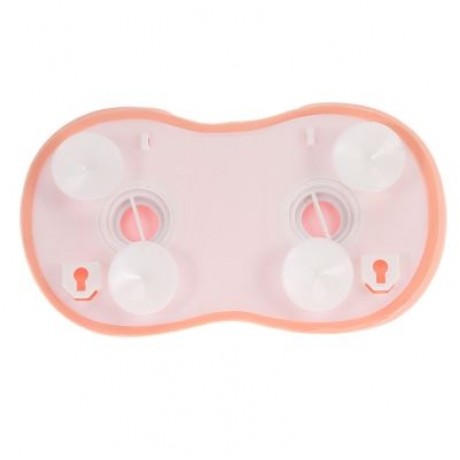 Creative Breast Shape Soap Liquid Dispenser (YELLOWISH PINK)