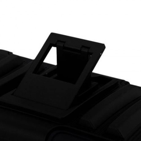 PC AND SILICONE PROTECTIVE CASE COVER WITH STAND FOR IPHONE 6 4.7 INCH SCREEN (BLACK)