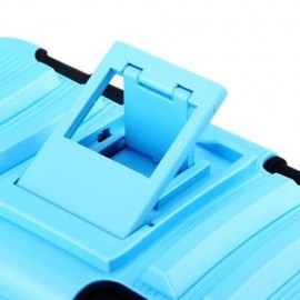 PC AND SILICONE PROTECTIVE CASE COVER WITH STAND FOR IPHONE 6 4.7 INCH SCREEN (BLUE)