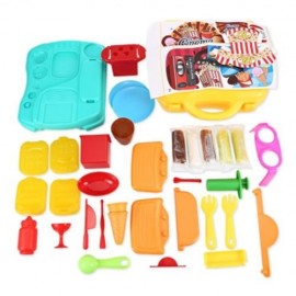 BOWA SUITCASE TOY KIDS PLAY DOUGH CINEMA SNACK BAR (COLORMIX)