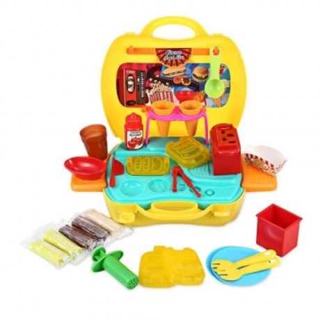 BOWA SUITCASE TOY KIDS PLAY DOUGH CINEMA SNACK BAR (COLORMIX)