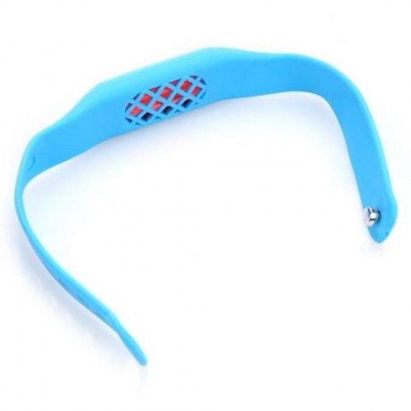 ADJUSTABLE SILICONE BAND MOSQUITO REPELLENT WRISTBAND (BLUE)