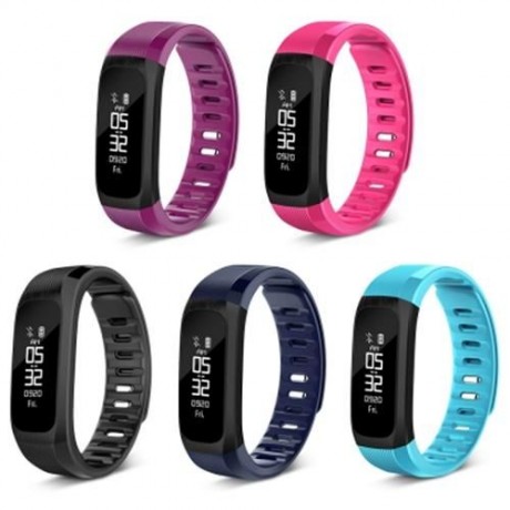 UP9 BLOOD PRESSURE HEART RATE MONITOR SMART BRACELET (LIGHT BLUE)