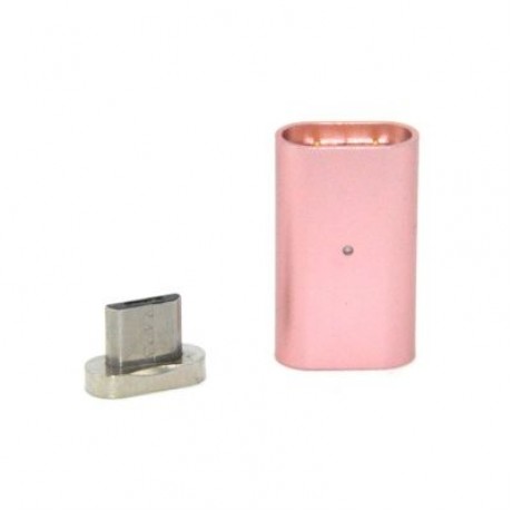 Reversible Magnetic Micro USB to Micro USB Adapter for Charging and Transfer Data (ROSE GO
