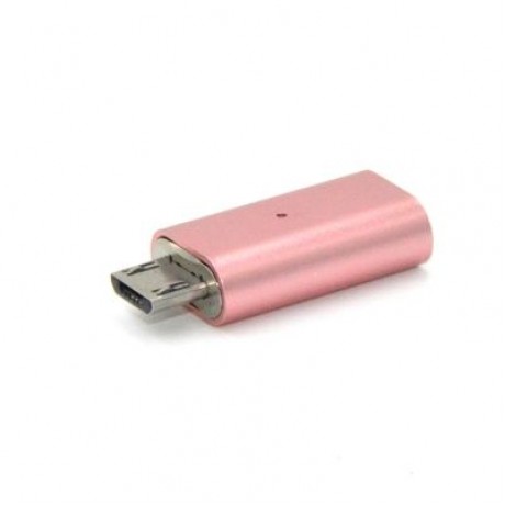 Reversible Magnetic Micro USB to Micro USB Adapter for Charging and Transfer Data (ROSE GO