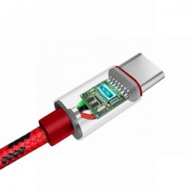 NORTHJO Type-C to USB Charging Data Cable - 1M (RED)