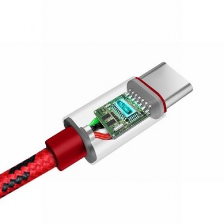 NORTHJO Type-C to USB Charging Data Cable - 1M (RED)