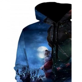 CHRISTMAS EVE SANTA CLAUSE CHRISTMAS HOODIE (COLORMIX)