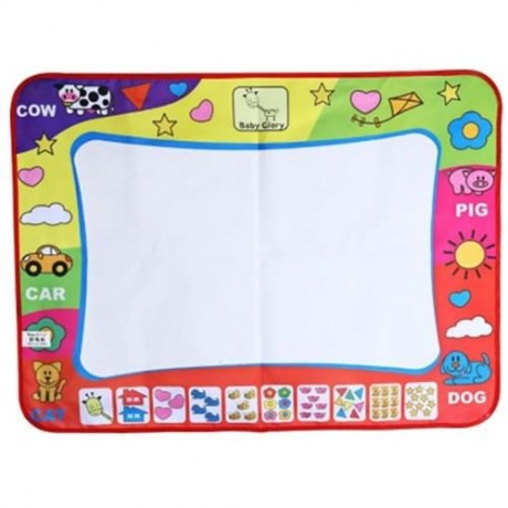 DRAWING MAT WITH MAGIC PEN (WHITE   PINK   BLUE)