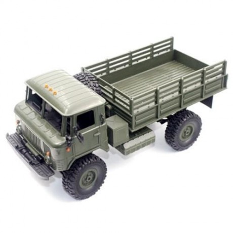 WPL B - 24 1:16 2.4G MINI OFF-ROAD RC MILITARY TRUCK RTR FOUR-WHEEL DRIVE / 10KM/H MAXIMUM