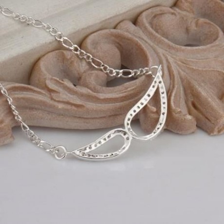 FASHIONABLE EYEPATCH HOLLOW OUT SOLID COLOR WOMEN'S ANKLET (WHITE)