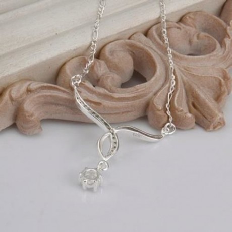 TRENDY ROUND CRISS-CROSS RHINESTONE WOMEN'S ANKLET (WHITE)