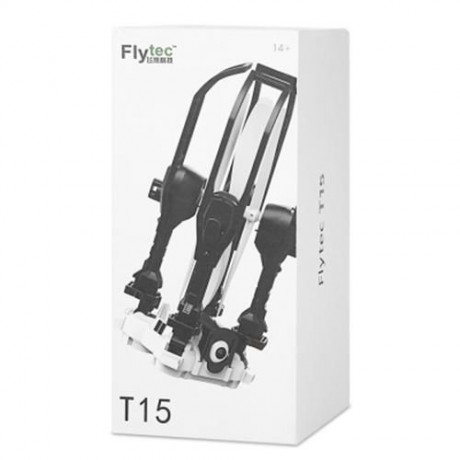 FLYTEC T15 FOLDABLE RC QUADCOPTER 0.3MP 4CH WIFI CAMERA (WHITE)