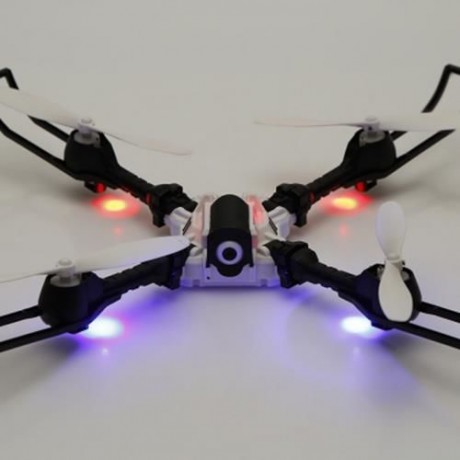 FLYTEC T15 FOLDABLE RC QUADCOPTER 0.3MP 4CH WIFI CAMERA (WHITE)
