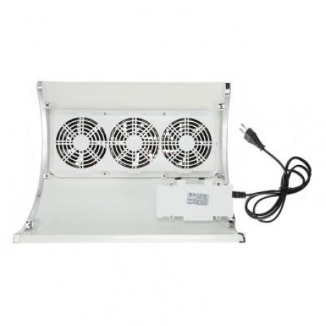 3 Fans Nail Dust Collector Beauty Machine (WHITE)