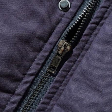 COLOR BLOCK PANEL ZIP UP PADDED JACKET (JACINTH)