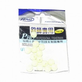 OUTDOOR FISHING EXCLUSIVE FLUORESCENT BEADS 10MM / 8MM / 6MM (LIMEADE)