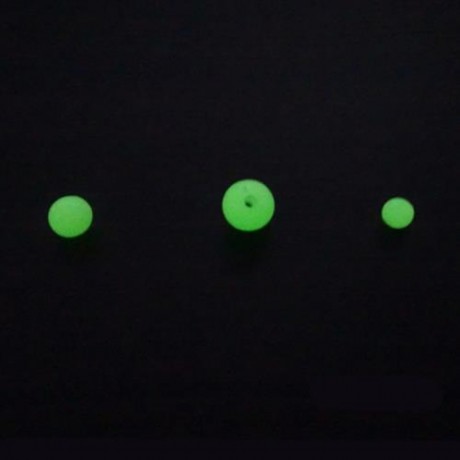 OUTDOOR FISHING EXCLUSIVE FLUORESCENT BEADS 10MM / 8MM / 6MM (LIMEADE)