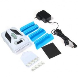 POPU-PINE C5 SUCTION FAN TYPE HEAT SINK NOTEBOOK COOLER FAN LAPTOP RADIATOR - US PLUG (WHI