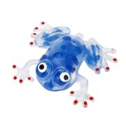 NOVELTY 6CM BEAD STRESS BALL STICKY SQUEEZE FROGS SQUEEZING STRESS RELIEF TOY 4 COLORS (BL