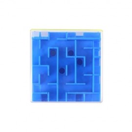 3D LABYRINTH BALL CUBE TOY (BLUE)