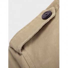 STAND COLLAR SIDE POCKET DESIGN GRAPHIC PRINT JACKET (KHAKI)