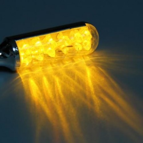 12V 12 LEDS TURN SIGNAL LIGHT CORNERING LAMP BLINKER FOR MOTORCYCLE MOTORBIKE - 2PCS