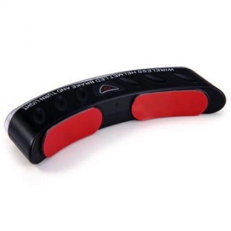 12V 8 LEDS WIRLESS MOTORCYCLE HELMET LED BRAKE TURN SIGNAL LIGHT