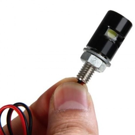 2PCS LED CAR AUTO MOTORCYCLE LICENSE PLATE LIGHT FOR YAMAHA SUZUKI KAWASAKI DUCATI BMW