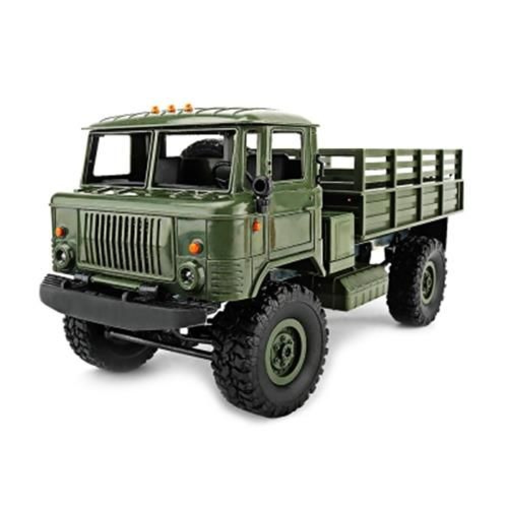 WPL B - 24 1:16 2.4G DIY MINI OFF-ROAD RC MILITARY TRUCK FOUR-WHEEL DRIVE / 10KM/H MAXIMUM