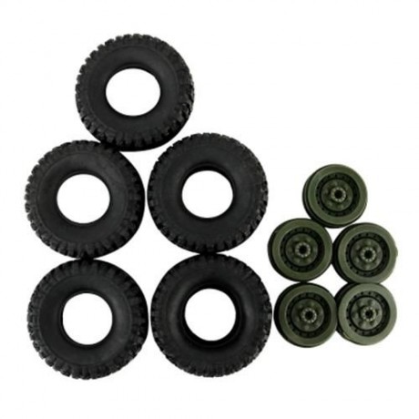 WPL B - 24 1:16 2.4G DIY MINI OFF-ROAD RC MILITARY TRUCK FOUR-WHEEL DRIVE / 10KM/H MAXIMUM