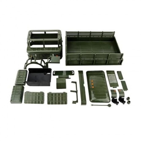 WPL B - 24 1:16 2.4G DIY MINI OFF-ROAD RC MILITARY TRUCK FOUR-WHEEL DRIVE / 10KM/H MAXIMUM
