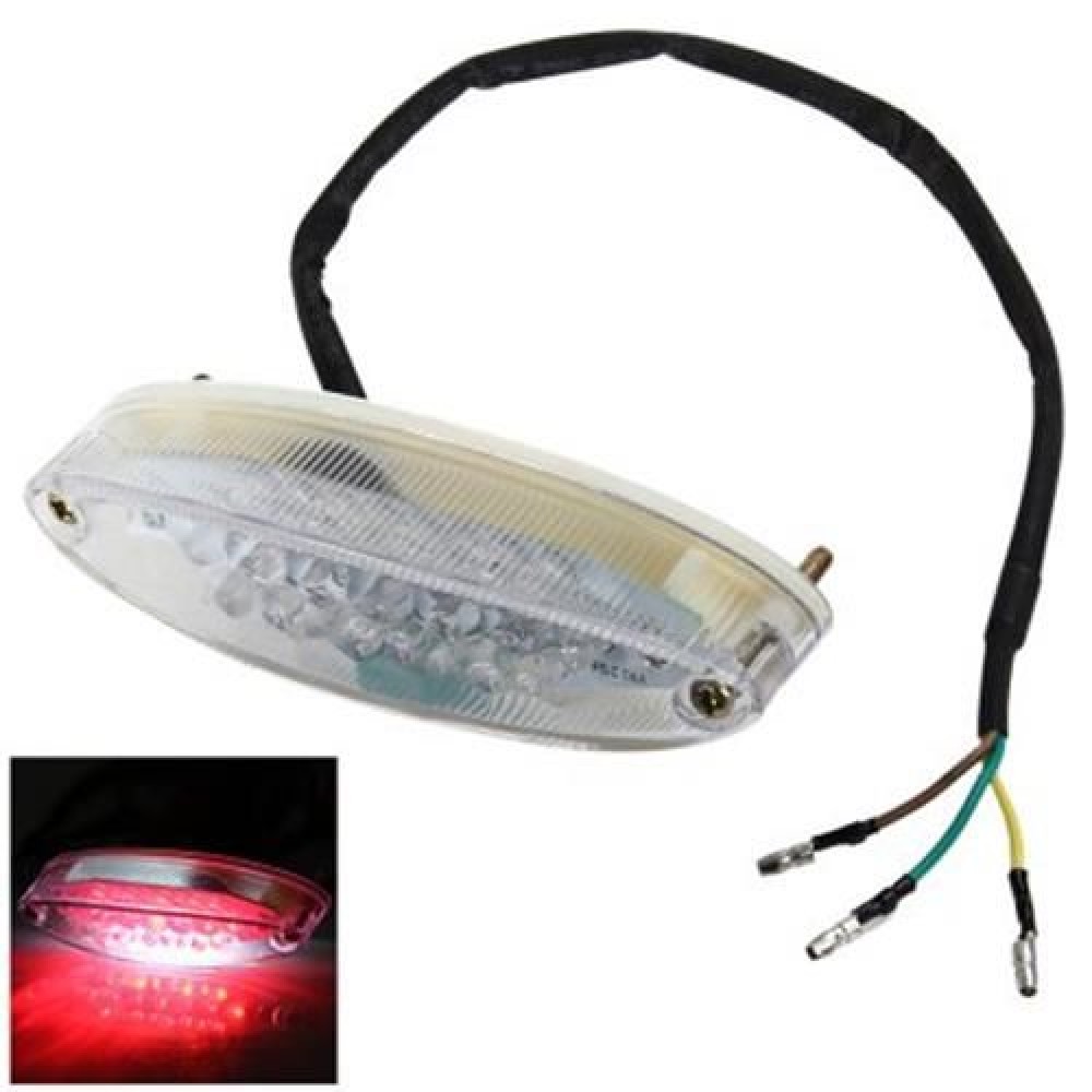23 LEDS MOTORCYCLE TAILLIGHT 12V MOTORBIKE BICYCLE TAIL LIGHT REAR LAMP