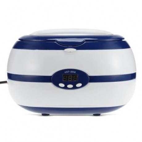 Mini Digital Ultrasonic Cleaner Jewelry Eyeglass Cleaning Machine (BLUE)