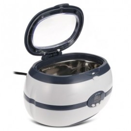 Mini Digital Ultrasonic Cleaner Jewelry Eyeglass Cleaning Machine (GRAY)