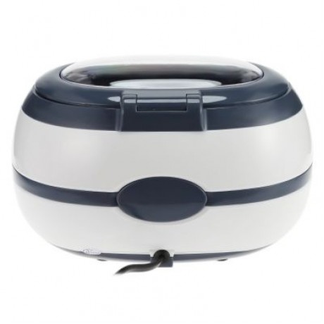 Mini Digital Ultrasonic Cleaner Jewelry Eyeglass Cleaning Machine (GRAY)