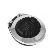 Handheld Zinc Alloy Slicer Egg Cutter Kitchen Tool (BLACK)