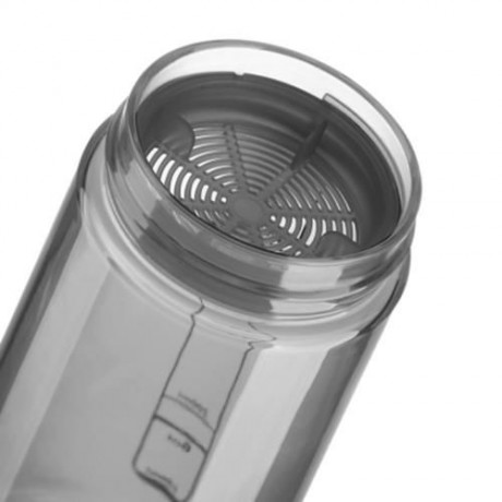GRIZZLY ES8110 700ML PORTABLE TRANSPARENT WATER BOTTLE (BLACK)