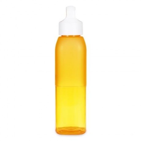 GRIZZLY ES8112 500ML BAP-FREE PORTABLE TRANSPARENT BOTTLE (ORANGE)