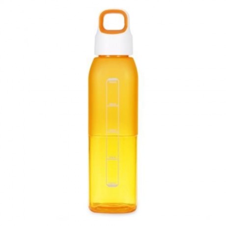 GRIZZLY ES8112 500ML BAP-FREE PORTABLE TRANSPARENT BOTTLE (ORANGE)