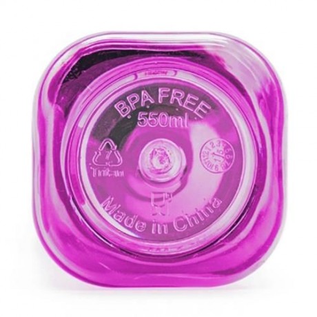 GRIZZLY ES8112 500ML BAP-FREE PORTABLE TRANSPARENT BOTTLE (TUTTI FRUTTI)